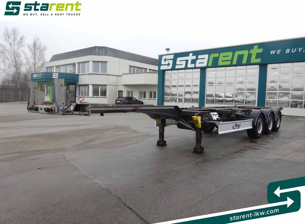 Fliegl Containerchassis, 1x20/2x20/1x30/1x40 /1x45  - Полуприцеп-контейнеровоз/ Сменный кузов: фото 1