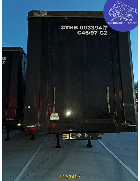 Bizien CAISSE MOBILE - Тентованный полуприцеп: фото 1 Bizien CAISSE MOBILE - Тентованный полуприцеп: фото 1