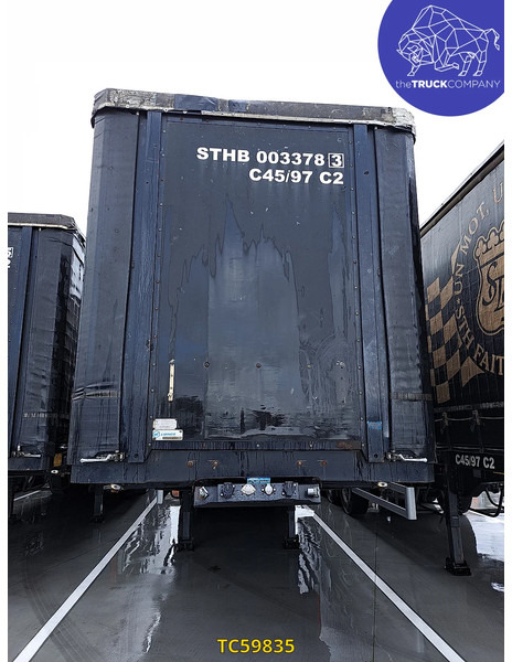 Bizien CAISSE MOBILE - Тентованный полуприцеп: фото 1 Bizien CAISSE MOBILE - Тентованный полуприцеп: фото 1