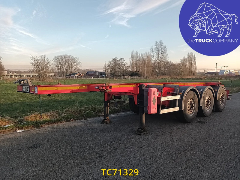 Kässbohrer SHF - Полуприцеп-контейнеровоз/ Сменный кузов: фото 1