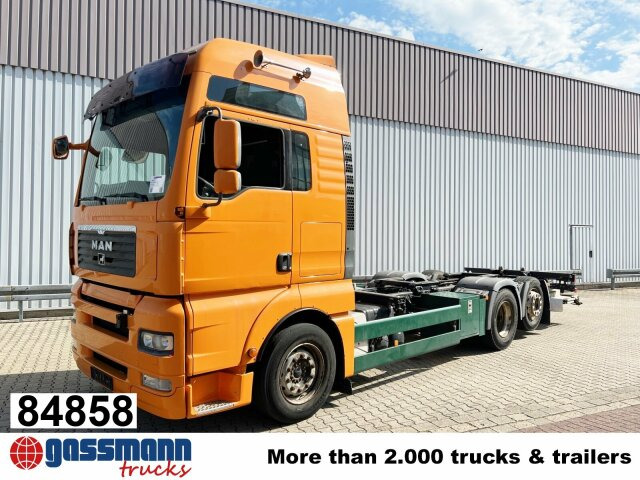 MAN TGA 26.440 6X2-2 LL, Intarder, Liftachse, LBW - Грузовик-контейнеровоз/ Сменный кузов: фото 1 MAN TGA 26.440 6X2-2 LL, Intarder, Liftachse, LBW - Грузовик-контейнеровоз/ Сменный кузов: фото 1