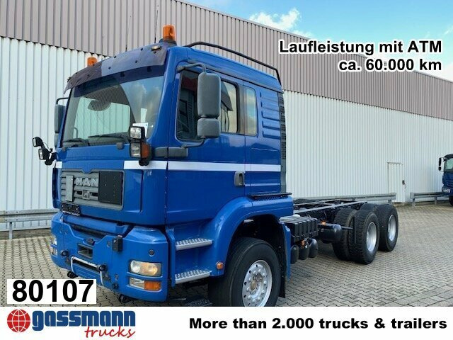 MAN TGA 26.480 6x4 FDLK, Winterdienstausstattung - Грузовик-шасси: фото 1 MAN TGA 26.480 6x4 FDLK, Winterdienstausstattung - Грузовик-шасси: фото 1