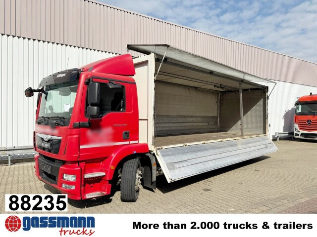 MAN TGM 26.340 6x2-4 LL, Getränkekoffer, - Грузовик с закрытым кузовом: фото 1 MAN TGM 26.340 6x2-4 LL, Getränkekoffer, - Грузовик с закрытым кузовом: фото 1