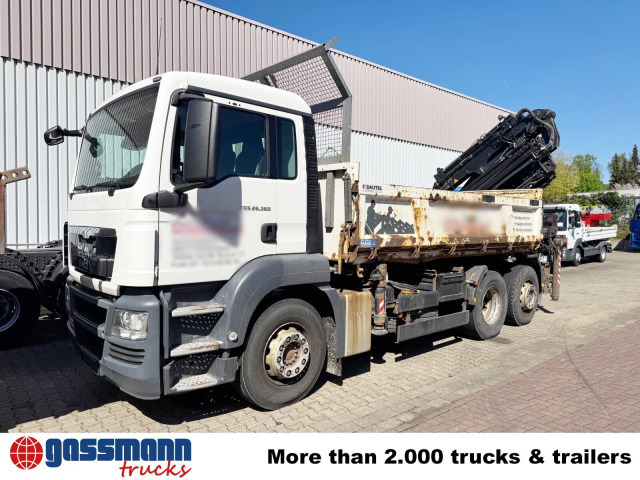 MAN TGS 26.360 6x2-4 BL, 2-Seiten-Kipper, Heckkran - Самосвал, Автоманипулятор: фото 3 MAN TGS 26.360 6x2-4 BL, 2-Seiten-Kipper, Heckkran - Самосвал, Автоманипулятор: фото 3