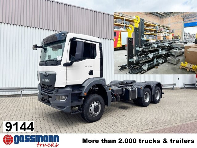 MAN TGS 33.480 6x6 BB CH, Hohe Bauart, Nebenantrieb - Крюковой мультилифт: фото 1 MAN TGS 33.480 6x6 BB CH, Hohe Bauart, Nebenantrieb - Крюковой мультилифт: фото 1