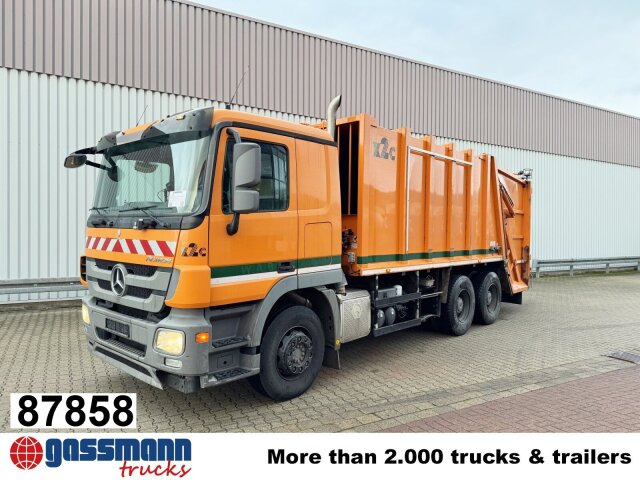 Mercedes-Benz Actros 2641/48 L 6x4, Haller M21X2C, Zöller - Мусоровоз: фото 1 Mercedes-Benz Actros 2641/48 L 6x4, Haller M21X2C, Zöller - Мусоровоз: фото 1