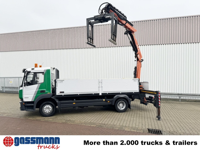 Mercedes-Benz Atego 1223 L 4x2 mit Heckkran Atlas 88.3-A2L, - Грузовик бортовой/ Платформа, Автоманипулятор: фото 2 Mercedes-Benz Atego 1223 L 4x2 mit Heckkran Atlas 88.3-A2L, - Грузовик бортовой/ Платформа, Автоманипулятор: фото 2