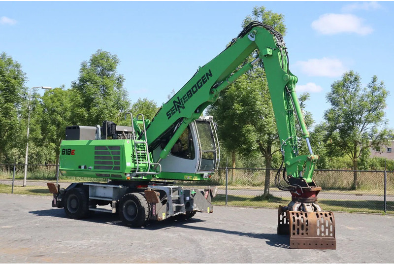 Sennebogen 818 M K9 ULM | SORTING GRAB | GOOD CONDITION - Колёсный экскаватор: фото 5 Sennebogen 818 M K9 ULM | SORTING GRAB | GOOD CONDITION - Колёсный экскаватор: фото 5