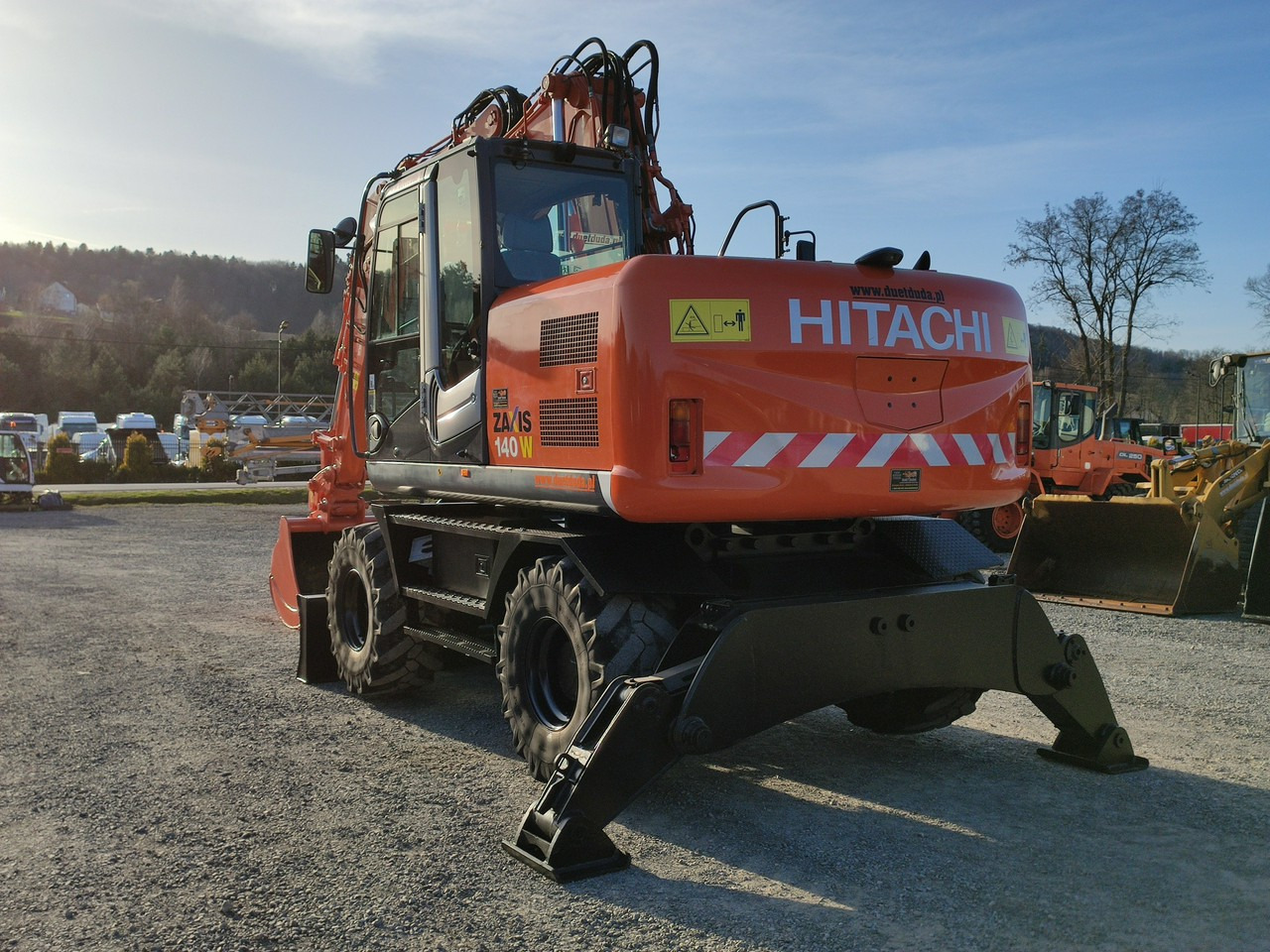 Hitachi ZX140 Koparka Kołowa в лизинг Hitachi ZX140 Koparka Kołowa: фото 17