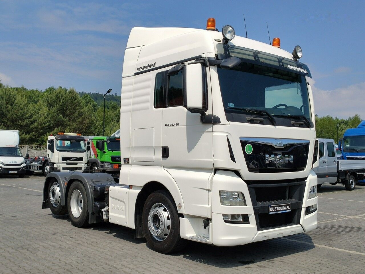 Тягач MAN TGX 26.480 E6 XLX 6x2: фото 1
