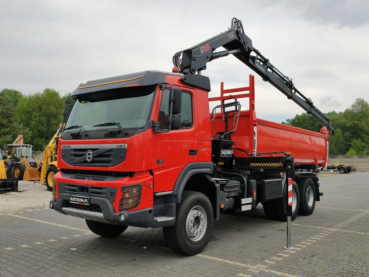 Самосвал, Автоманипулятор Volvo FMX 410 6x4 13L HDS Radiowy Hydroburta: фото 1 Самосвал, Автоманипулятор Volvo FMX 410 6x4 13L HDS Radiowy Hydroburta: фото 1