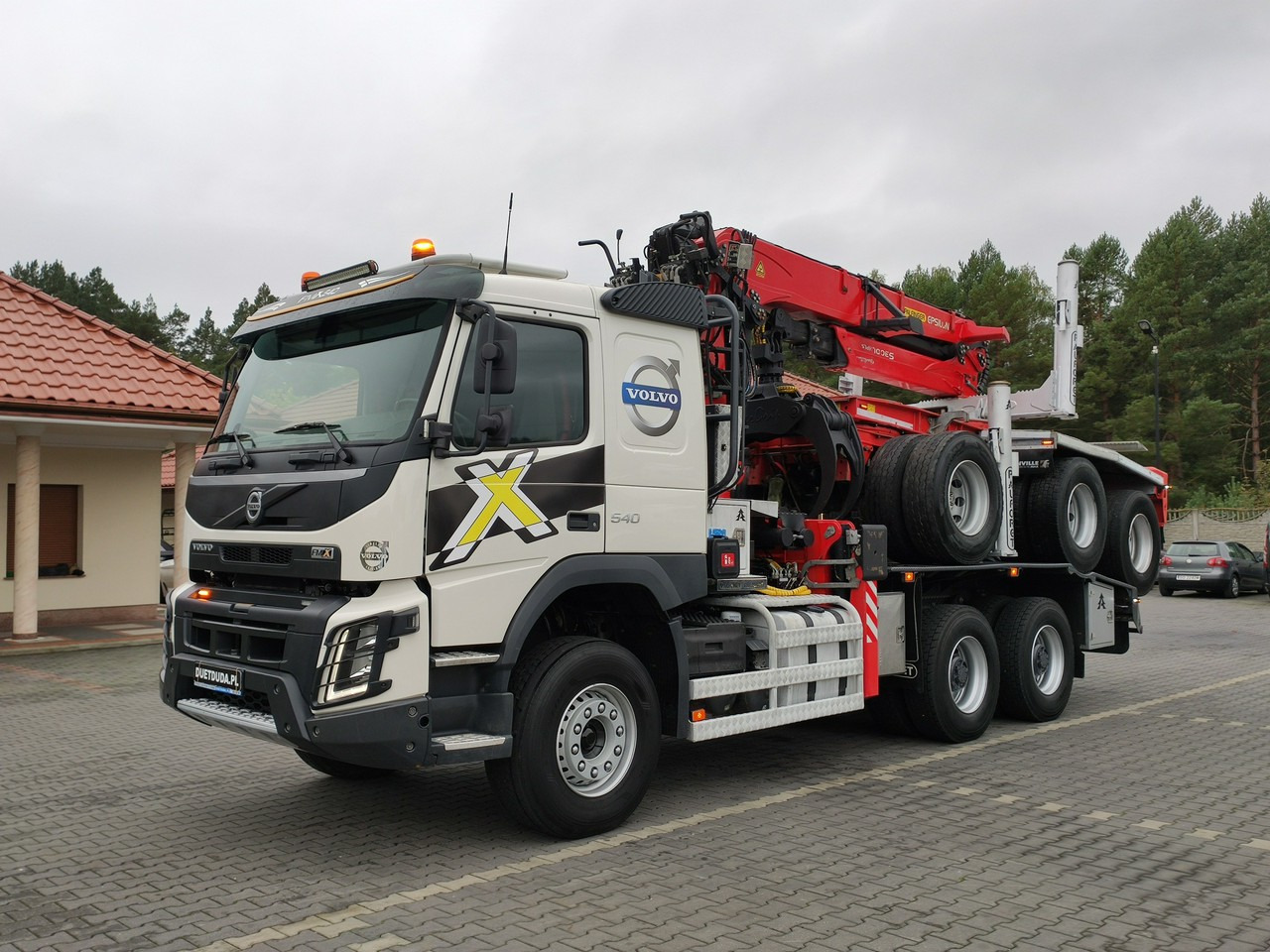 Volvo FMX 540 6x4 RETARDER PALFORET EPSILON S300L Do Drewna - Лесовоз: фото 1 Volvo FMX 540 6x4 RETARDER PALFORET EPSILON S300L Do Drewna - Лесовоз: фото 1