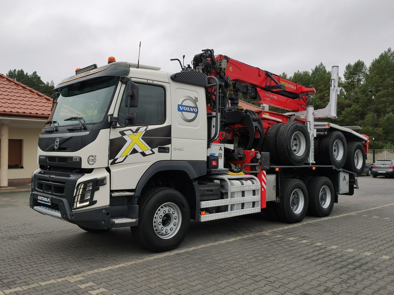 Volvo FMX 540 6x4 RETARDER PALFORET EPSILON S300L Do Drewna - Лесовоз: фото 1 Volvo FMX 540 6x4 RETARDER PALFORET EPSILON S300L Do Drewna - Лесовоз: фото 1