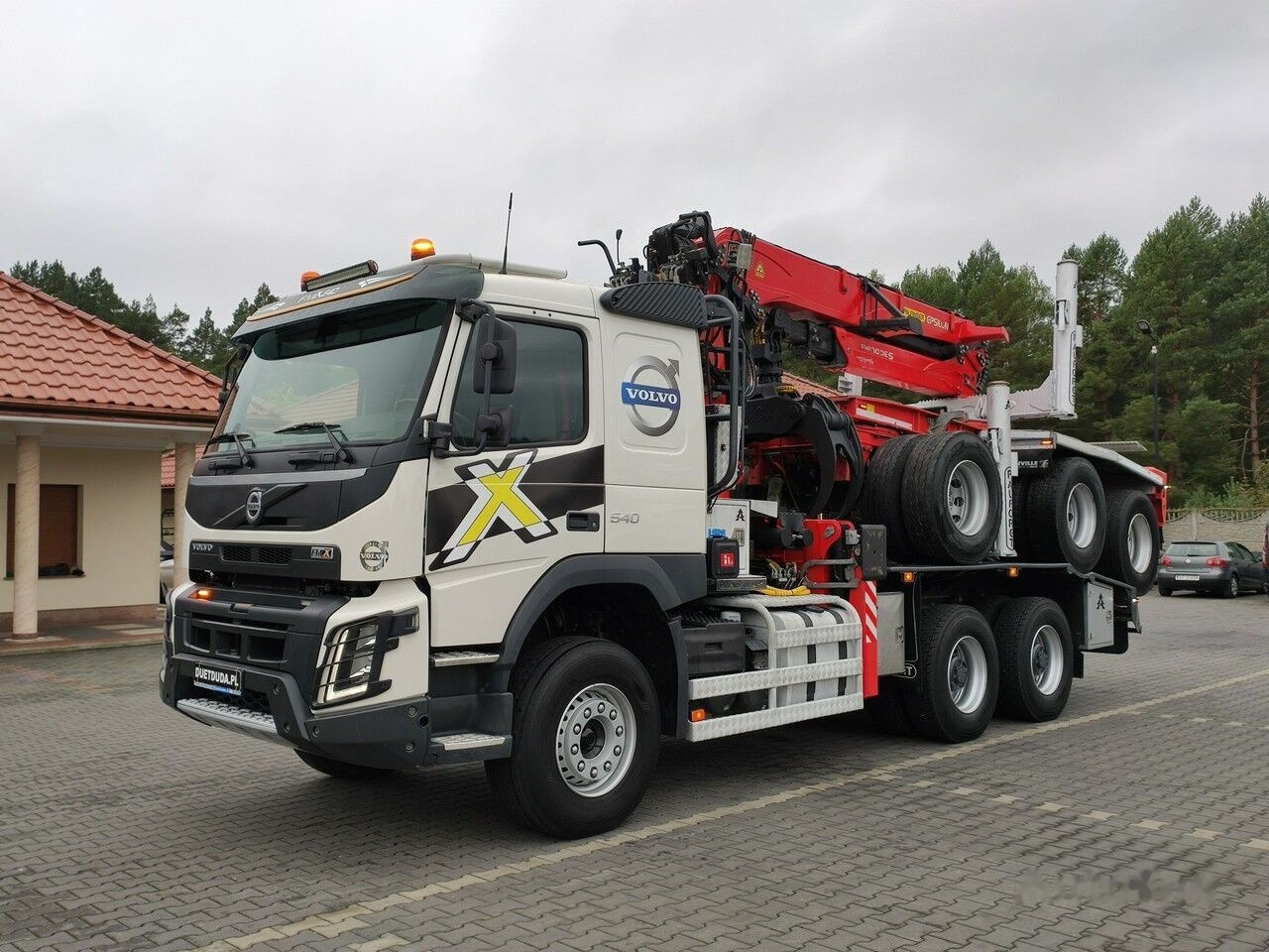 Лесовоз, Автоманипулятор Volvo Volvo FMX 540 FMX 540: фото 1 Лесовоз, Автоманипулятор Volvo Volvo FMX 540 FMX 540: фото 1