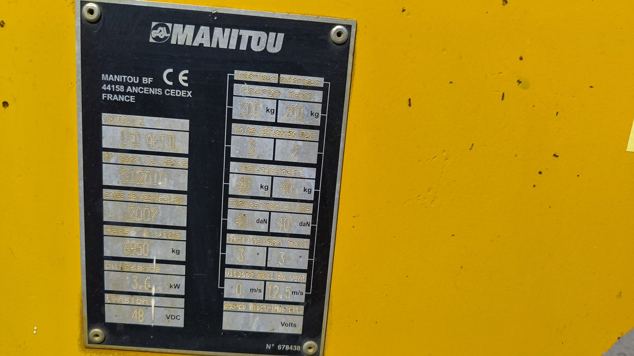 MANITOU 170 AETJL в лизинг MANITOU 170 AETJL: фото 6