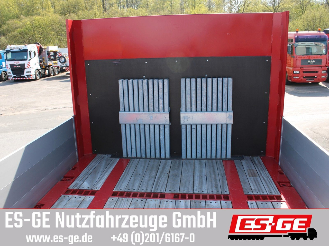 ES-GE 3-Achs Sattelanhänger -Bordwände - Полуприцеп бортовой/ Платформа: фото 5 ES-GE 3-Achs Sattelanhänger -Bordwände - Полуприцеп бортовой/ Платформа: фото 5