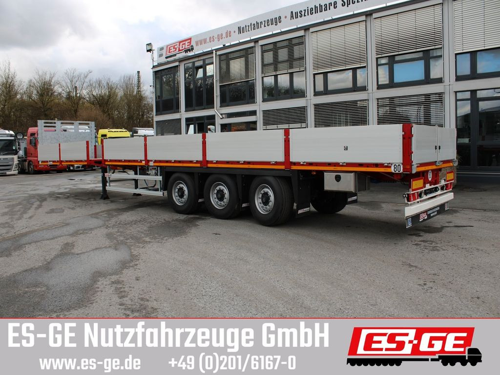 Faymonville MAX Trailer MAX200 Telesattel Bordwände - Полуприцеп бортовой/ Платформа: фото 1 Faymonville MAX Trailer MAX200 Telesattel Bordwände - Полуприцеп бортовой/ Платформа: фото 1