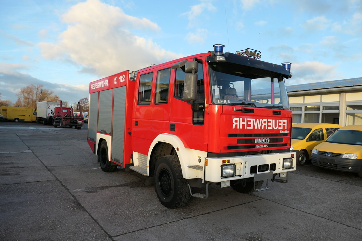 IVECO FF 95 E LF 8 DoKa AHK 4X4 SFZ FEUERWEHR Einzelbe - Пожарная машина: фото 1 IVECO FF 95 E LF 8 DoKa AHK 4X4 SFZ FEUERWEHR Einzelbe - Пожарная машина: фото 1