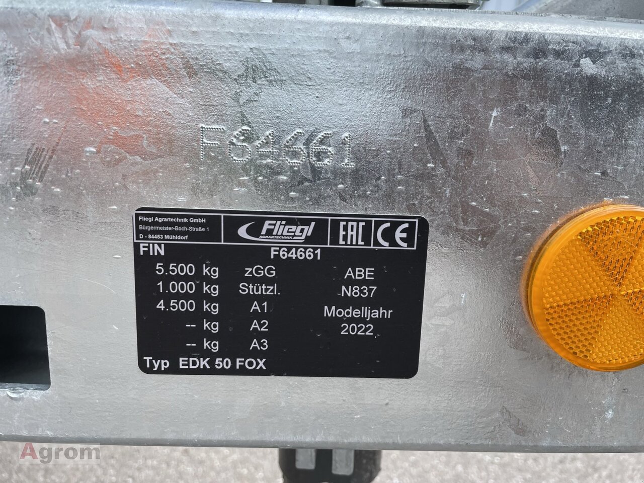 Fliegl EDK 50 FOX в лизинг Fliegl EDK 50 FOX: фото 11