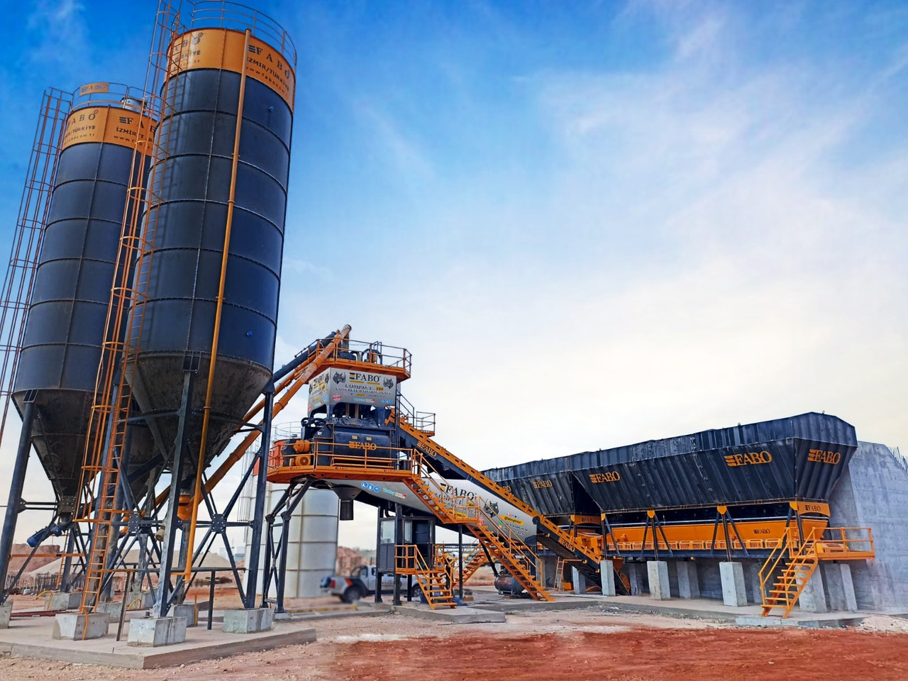 FABO COMPACT-180 CONCRETE PLANT | CONVEYOR TYPE - Бетонный завод: фото 1 FABO COMPACT-180 CONCRETE PLANT | CONVEYOR TYPE - Бетонный завод: фото 1