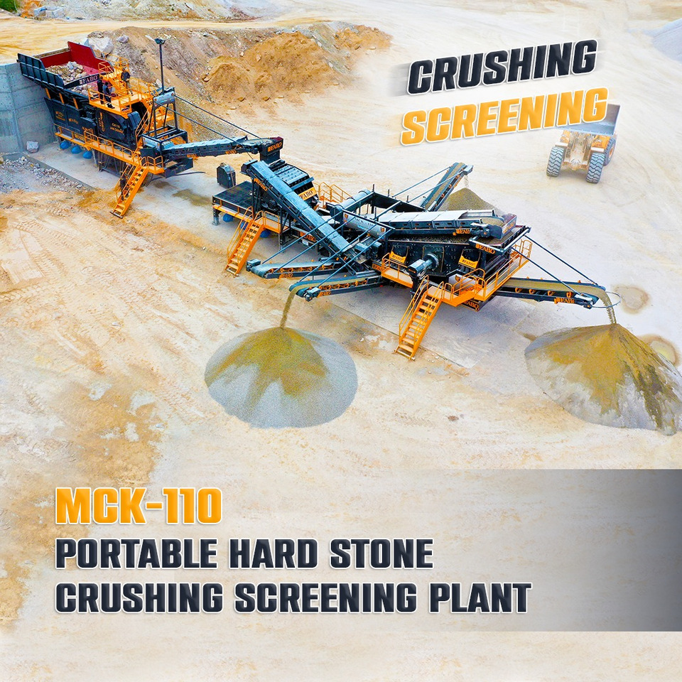 FABO MCK-110 MOBILE CRUSHING & SCREENING PLANT - Мобильная дробилка: фото 1 FABO MCK-110 MOBILE CRUSHING & SCREENING PLANT - Мобильная дробилка: фото 1