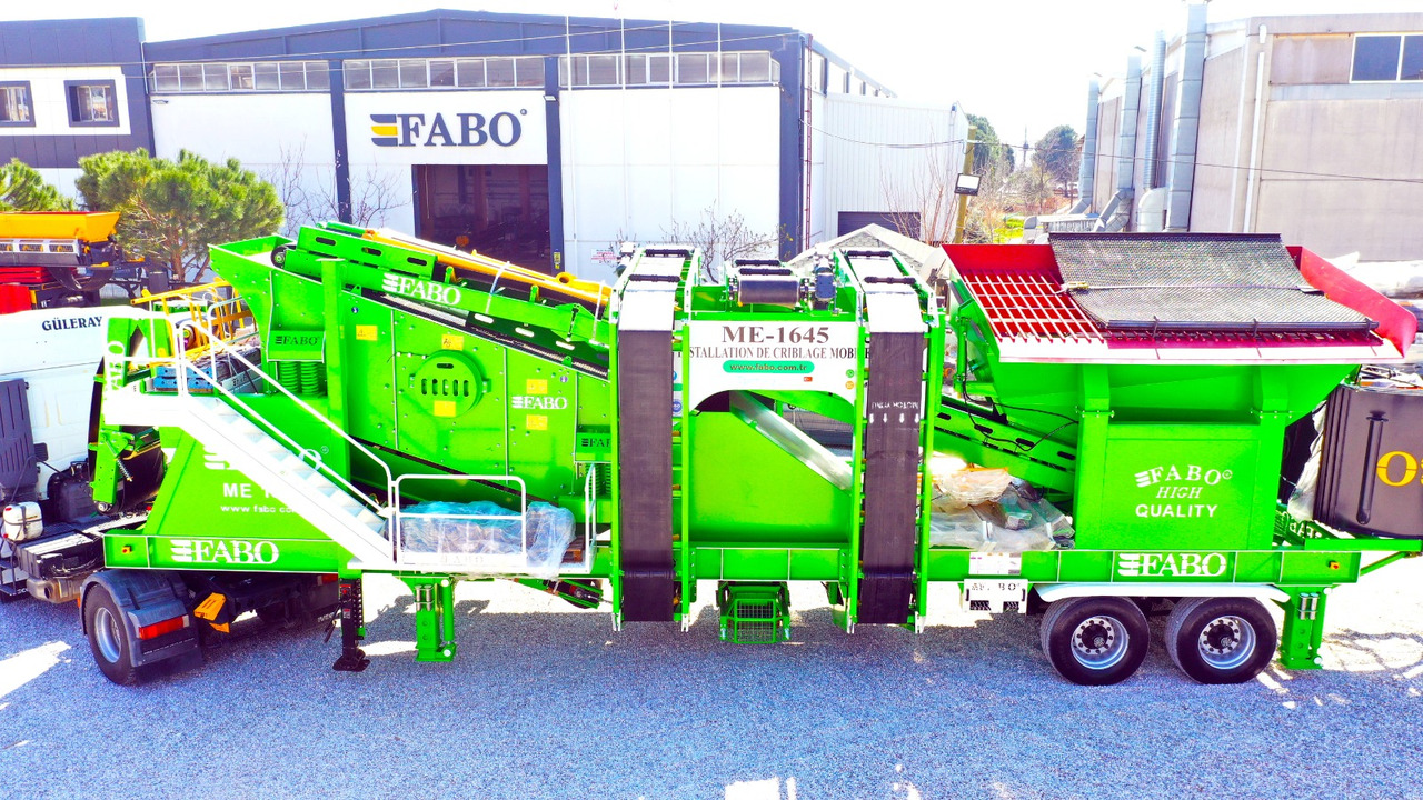 FABO ME 1645 SERIES MOBILE SAND SCREENING PLANT - Грохот: фото 1 FABO ME 1645 SERIES MOBILE SAND SCREENING PLANT - Грохот: фото 1