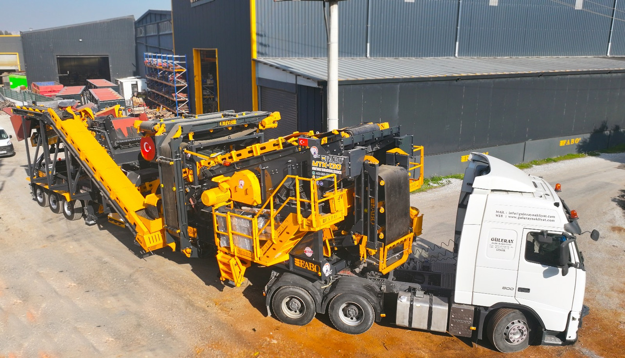 FABO MTK-130 MOBILE CRUSHING & SCREENING PLANT - Мобильная дробилка: фото 1 FABO MTK-130 MOBILE CRUSHING & SCREENING PLANT - Мобильная дробилка: фото 1