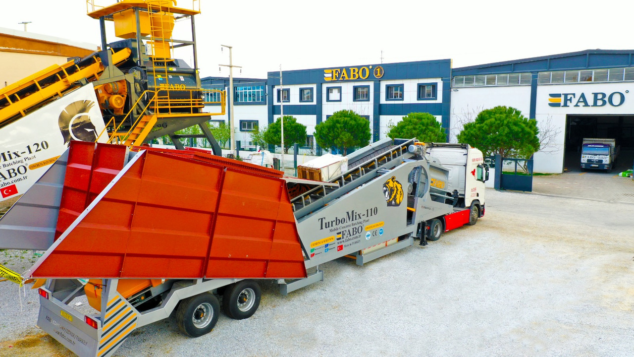FABO Mobile Concrete Batching Plants - Бетонный завод: фото 1 FABO Mobile Concrete Batching Plants - Бетонный завод: фото 1