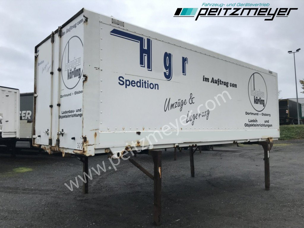 KRONE BDF - KOFFER - BRÜCKE WK 7 STP Hecktüren - Сменный кузов - фургон: фото 1