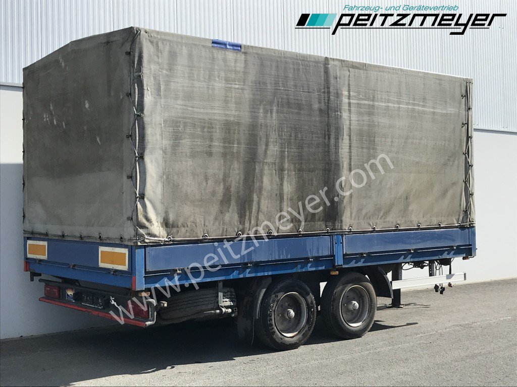 Kraemer, Georg Pritschenanhänger Tandemanhänger 5 m BPW - luft - Тентованный прицеп: фото 1 Kraemer, Georg Pritschenanhänger Tandemanhänger 5 m BPW - luft - Тентованный прицеп: фото 1