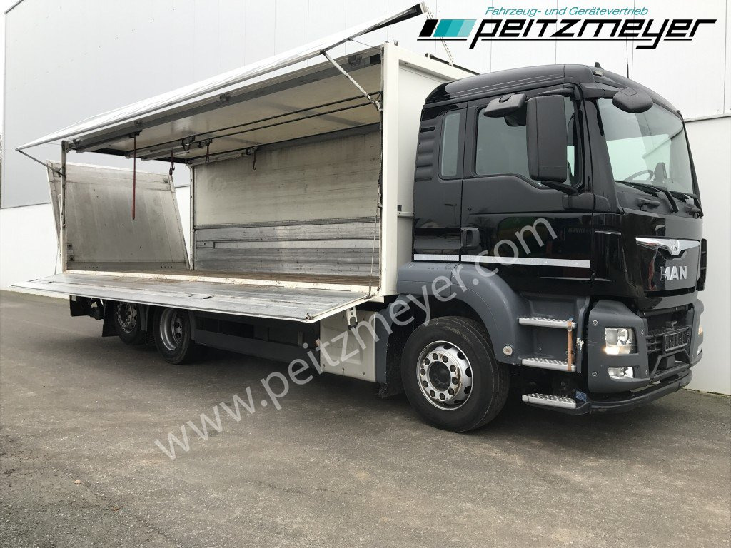 MAN TGS 26.360 FL Ewers Getränke + LBW 2 x AHK, Lenkachse, Kupplung neu - Грузовик для перевозки напитков: фото 2 MAN TGS 26.360 FL Ewers Getränke + LBW 2 x AHK, Lenkachse, Kupplung neu - Грузовик для перевозки напитков: фото 2