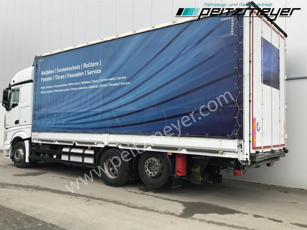 MERCEDES-BENZ Actros 2542 LL Pritsche, EU 6, Klima, Standklima, - Тентованный грузовик: фото 4 MERCEDES-BENZ Actros 2542 LL Pritsche, EU 6, Klima, Standklima, - Тентованный грузовик: фото 4
