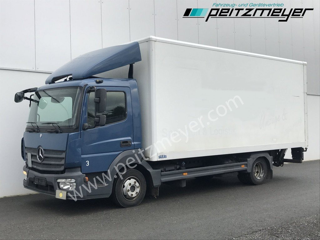 MERCEDES-BENZ Atego 818 L Koffer + LBW Euro 6, Klima, AHK, - Грузовик с закрытым кузовом: фото 1