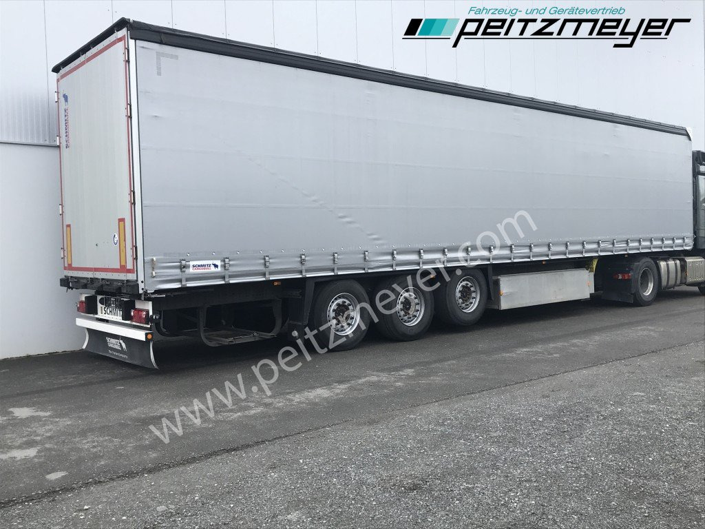 SCHMITZ SCS 24/L-13.62 verzinkt, neutral Palettenkasten, 234 tkm - Тентованный полуприцеп: фото 1 SCHMITZ SCS 24/L-13.62 verzinkt, neutral Palettenkasten, 234 tkm - Тентованный полуприцеп: фото 1