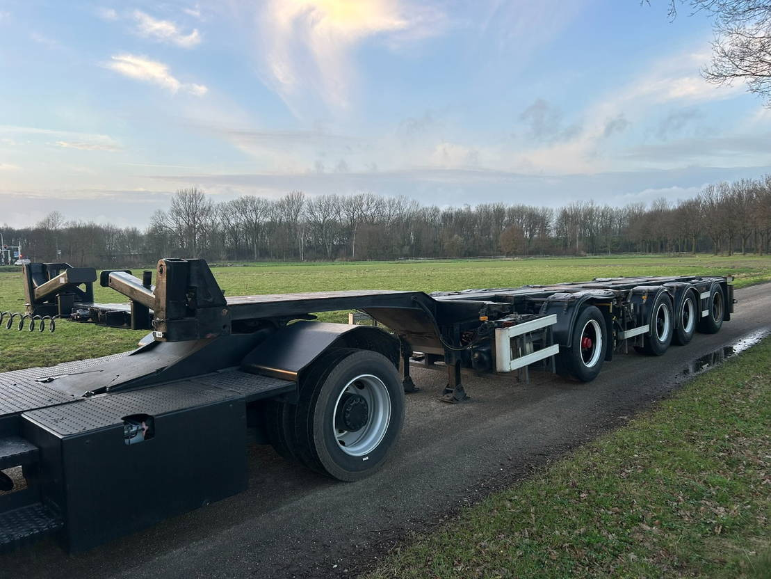 D-TEC D-tec CT-53-04D combi chassis apk/tuf 9-2025 gvw 53000 kg  - Полуприцеп-контейнеровоз/ Сменный кузов: фото 1