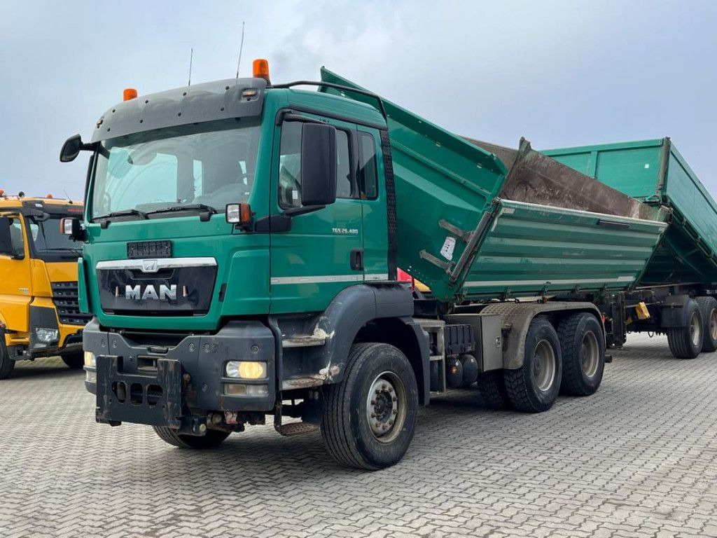 MAN TG-S 26.480 6x4 3-Achs Kipper Winterdienst - Самосвал: фото 1 MAN TG-S 26.480 6x4 3-Achs Kipper Winterdienst - Самосвал: фото 1