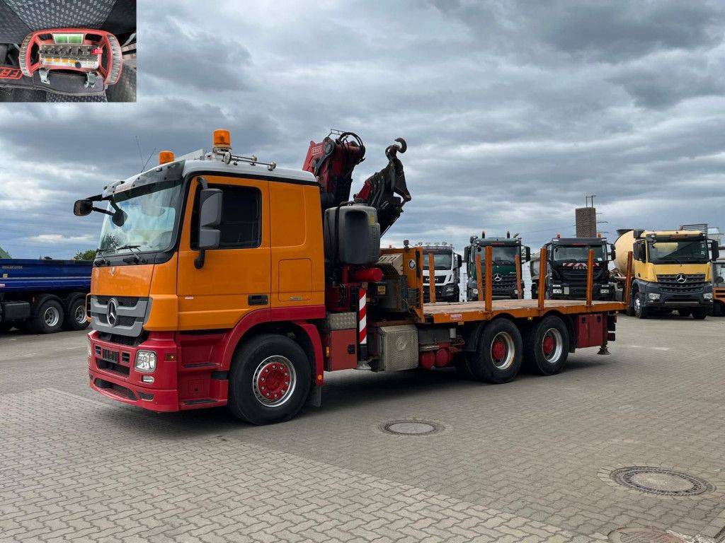 Mercedes-Benz Actros 2646 L 6x4 Pritsche Kran Fassi 450 45m/t Mercedes-Benz Actros 2646 L 6x4 Pritsche Kran Fassi 450 45m/t - Автоманипулятор, Грузовик бортовой/ Платформа: фото 3 Mercedes-Benz Actros 2646 L 6x4 Pritsche Kran Fassi 450 45m/t Mercedes-Benz Actros 2646 L 6x4 Pritsche Kran Fassi 450 45m/t - Автоманипулятор, Грузовик бортовой/ Платформа: фото 3