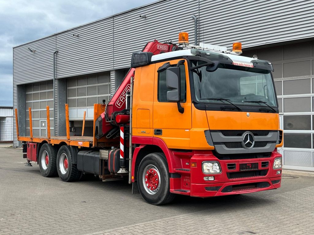 Mercedes-Benz Actros 2646 L 6x4 Pritsche Kran Fassi 450 45m/t Mercedes-Benz Actros 2646 L 6x4 Pritsche Kran Fassi 450 45m/t - Грузовик бортовой/ Платформа, Автоманипулятор: фото 2 Mercedes-Benz Actros 2646 L 6x4 Pritsche Kran Fassi 450 45m/t Mercedes-Benz Actros 2646 L 6x4 Pritsche Kran Fassi 450 45m/t - Грузовик бортовой/ Платформа, Автоманипулятор: фото 2