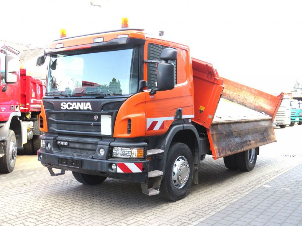 Scania P 410 4x2 2-Achs Kipper Meiller Bordmatik - Самосвал: фото 1 Scania P 410 4x2 2-Achs Kipper Meiller Bordmatik - Самосвал: фото 1