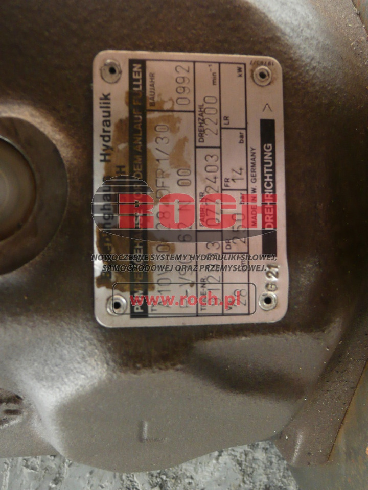 BRUENINGHAUS HYDRAULIK A10VO71DFR1/30R-VSC62K02 912334 + A10VO28DFR1/30R-VSC62N00 912333 - Гидравлический насос: фото 1