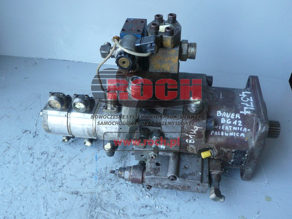 BRUENINGHAUS HYDROMATIK A11VO95LG1DH2/10R-NZD12K01 96.09.094 248.22.23.39 + 2714036823 05017037 - Гидравлический насос: фото 1