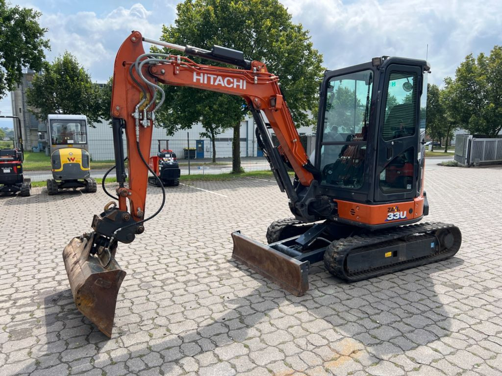 Hitachi ZX 33 U-6 CLR, Bj 22, 610 BH, Klima, MS03, GLV - Мини-экскаватор: фото 1 Hitachi ZX 33 U-6 CLR, Bj 22, 610 BH, Klima, MS03, GLV - Мини-экскаватор: фото 1