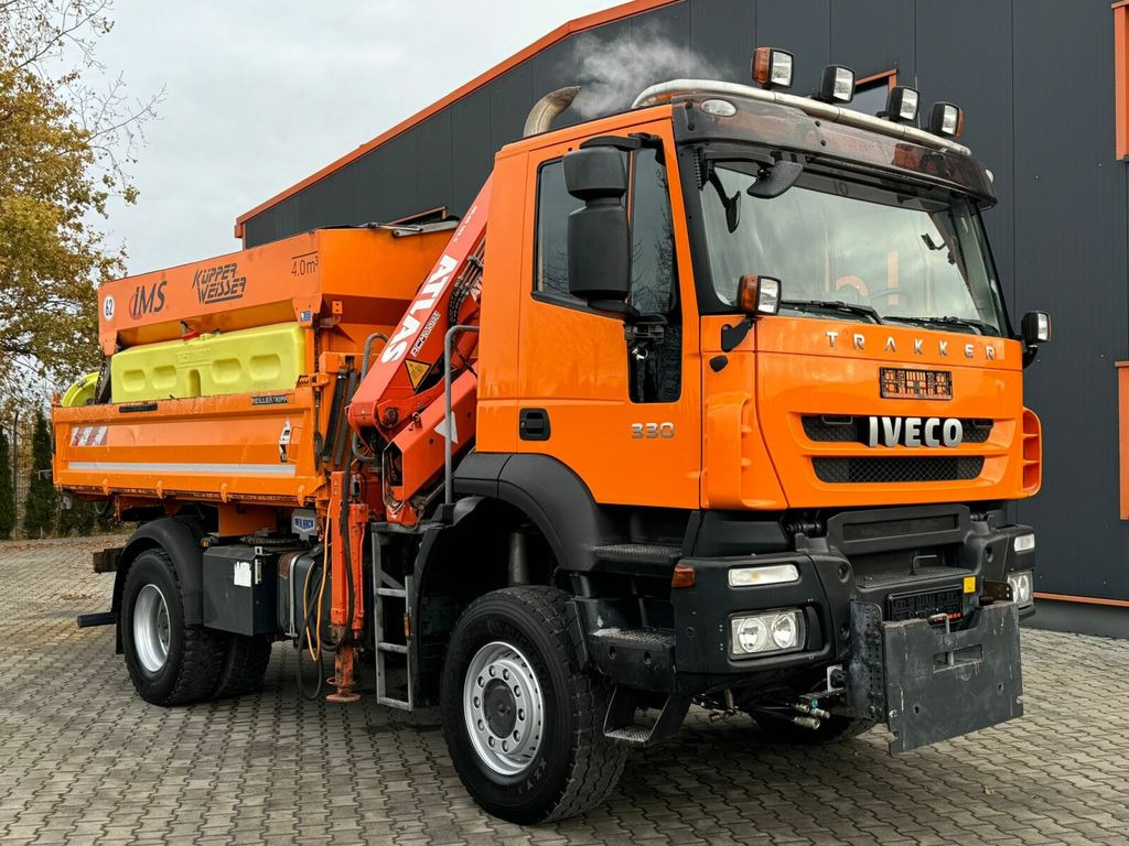 Автоманипулятор Iveco Trakker AD190T33W 4x4 Kipper Kran ATLAS Winterd.: фото 1
