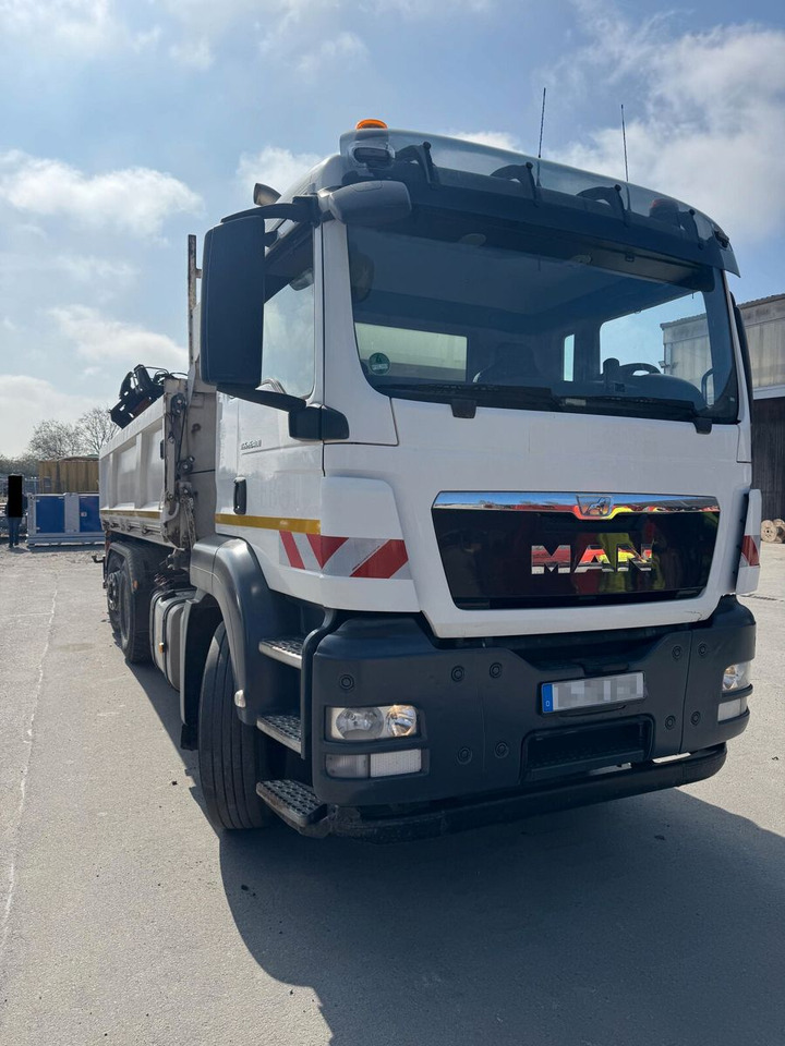 MAN TGS 26.400 6x2*4 Kipper Bordm. Kran ATLAS 172.3E - Самосвал, Автоманипулятор: фото 1 MAN TGS 26.400 6x2*4 Kipper Bordm. Kran ATLAS 172.3E - Самосвал, Автоманипулятор: фото 1