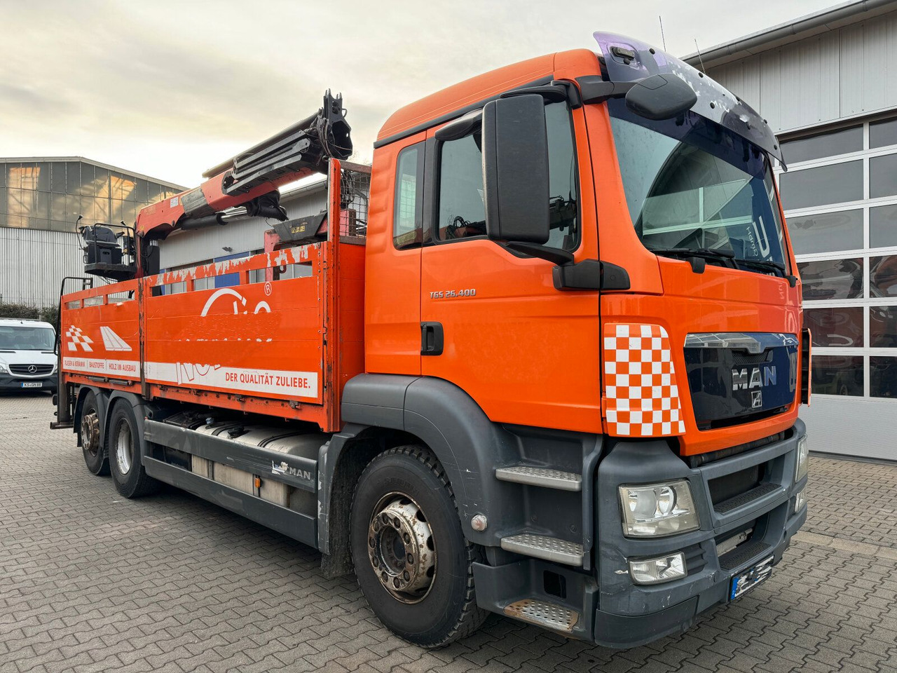 MAN TGS 26.400 6x2 Pritsche Kran Palfinger PK 18001L - Автоманипулятор: фото 1 MAN TGS 26.400 6x2 Pritsche Kran Palfinger PK 18001L - Автоманипулятор: фото 1