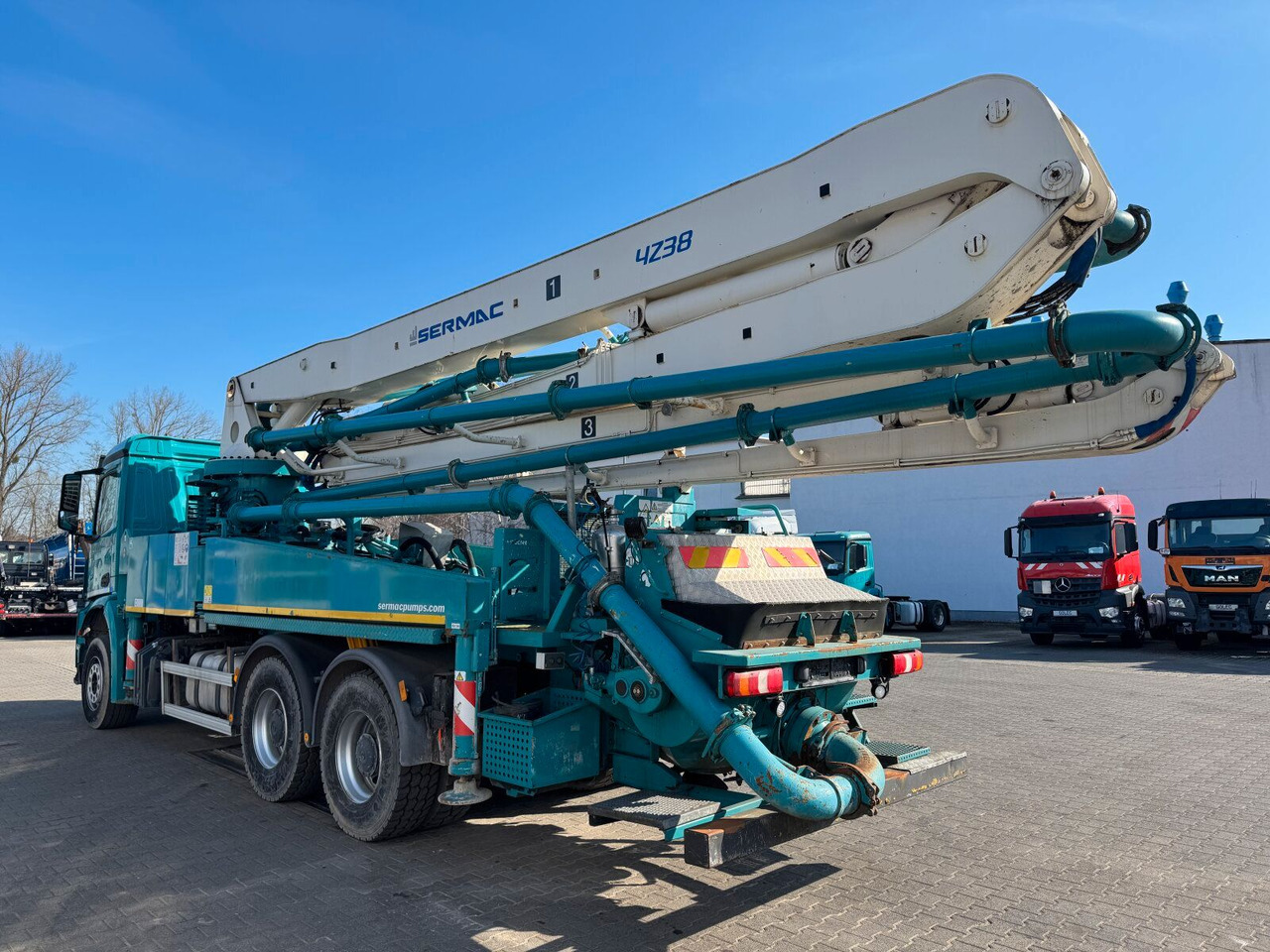Mercedes-Benz AROCS 2836 6x4 Euro 6 Betonpumpe SERMAC 4Z38 - Автобетононасос: фото 5 Mercedes-Benz AROCS 2836 6x4 Euro 6 Betonpumpe SERMAC 4Z38 - Автобетононасос: фото 5