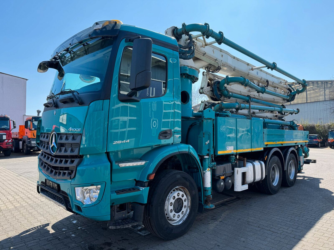 Mercedes-Benz AROCS 2844 6x4 Euro 6 Betonpumpe SERMAC 5Z33 - Автобетононасос: фото 2 Mercedes-Benz AROCS 2844 6x4 Euro 6 Betonpumpe SERMAC 5Z33 - Автобетононасос: фото 2