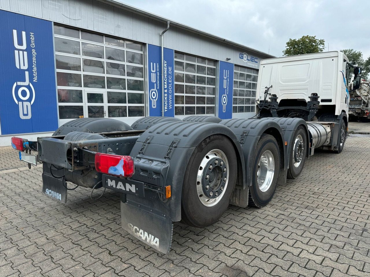 Scania G 410 B8x2*6 NB LNG Fahrgestell Nebenantrieb - Грузовик-цистерна, Автоманипулятор: фото 5 Scania G 410 B8x2*6 NB LNG Fahrgestell Nebenantrieb - Грузовик-цистерна, Автоманипулятор: фото 5