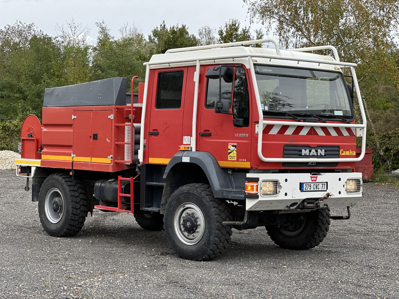 MAN LE 220B. 4x4 - Пожарная машина: фото 1