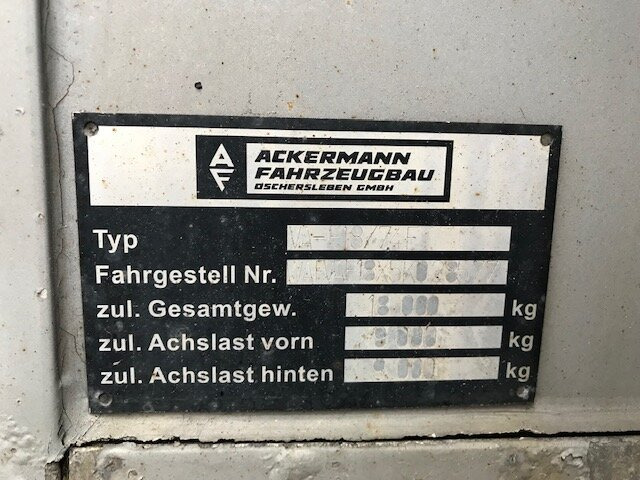 Ackermann VA-F 18/7.4E VA-F 18/7.4E Kühlanhänger, Thermo-King, LBW - Прицеп-рефрижератор: фото 5 Ackermann VA-F 18/7.4E VA-F 18/7.4E Kühlanhänger, Thermo-King, LBW - Прицеп-рефрижератор: фото 5